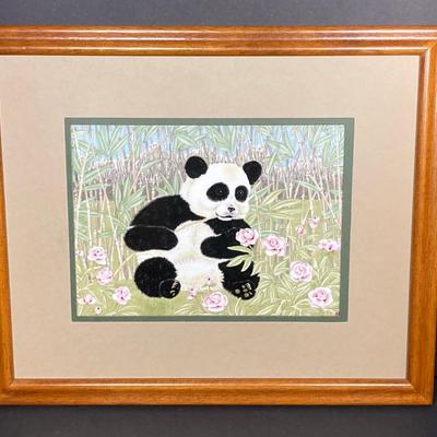 LOT 180: “The Magic Grove” Original Fine Porcelain Work of Art by Clarence Wilson with Certificate of Authenticity