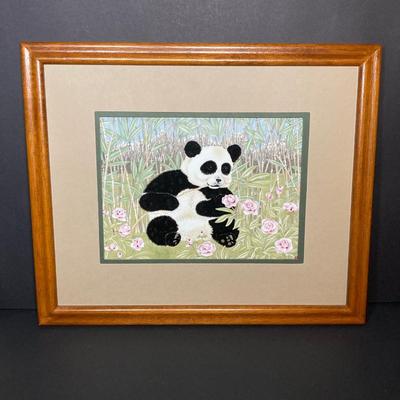 LOT 180: “The Magic Grove” Original Fine Porcelain Work of Art by Clarence Wilson with Certificate of Authenticity