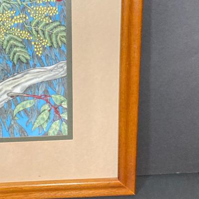 LOT 181: “Woodland Fantasy” Original Fine Porcelain Work of Art by Clarence Wilson with Certificate of Authenticity