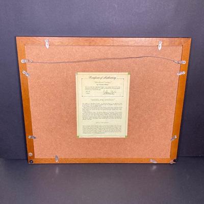 LOT 181: “Woodland Fantasy” Original Fine Porcelain Work of Art by Clarence Wilson with Certificate of Authenticity