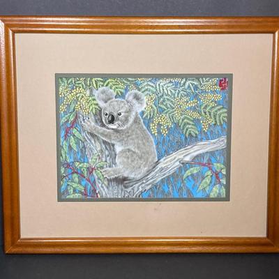 LOT 181: “Woodland Fantasy” Original Fine Porcelain Work of Art by Clarence Wilson with Certificate of Authenticity