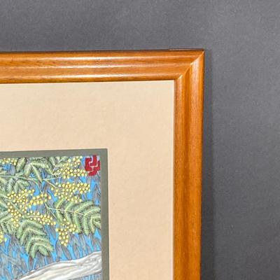 LOT 181: “Woodland Fantasy” Original Fine Porcelain Work of Art by Clarence Wilson with Certificate of Authenticity