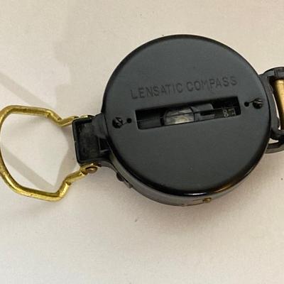 LOT 183: Pete Kershaw Belt Buckle with Leather Belt, Cabela’s Leather Belt with Collection of Whistles, Compass, Pocket Knives and More