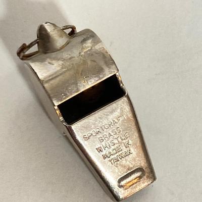 LOT 183: Pete Kershaw Belt Buckle with Leather Belt, Cabela’s Leather Belt with Collection of Whistles, Compass, Pocket Knives and More