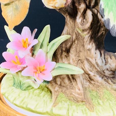 LOT:190: Collection of (3) Andrea by Sadak Birds Figurines - Cardinal, Parakeet and Blue Bird