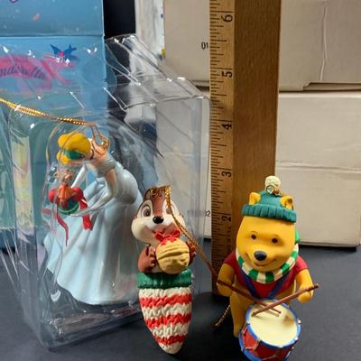 LOT:192: Large Assortment of Disney Collectables Including Glasses, Mugs, Ornaments, Toys and More