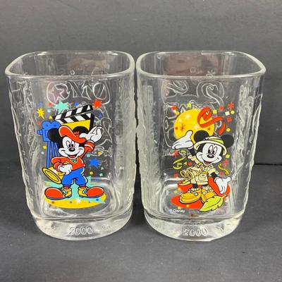 LOT:192: Large Assortment of Disney Collectables Including Glasses, Mugs, Ornaments, Toys and More