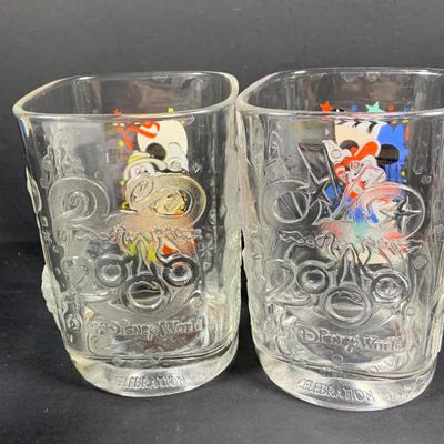 LOT:192: Large Assortment of Disney Collectables Including Glasses, Mugs, Ornaments, Toys and More