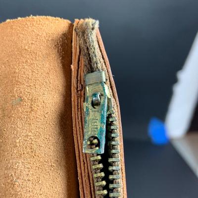 LOT:193: Collection of Hand Crafted Leather Pouches, Purses , Cases and More