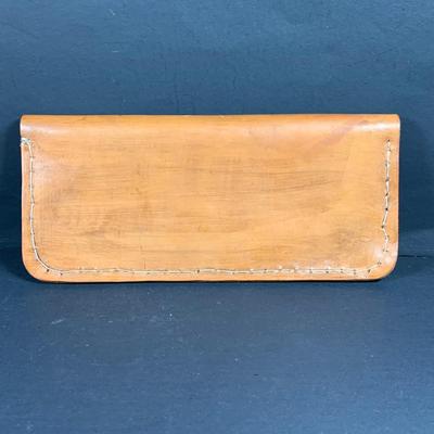 LOT:193: Collection of Hand Crafted Leather Pouches, Purses , Cases and More