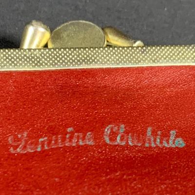 LOT:193: Collection of Hand Crafted Leather Pouches, Purses , Cases and More