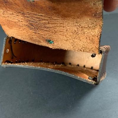 LOT:193: Collection of Hand Crafted Leather Pouches, Purses , Cases and More