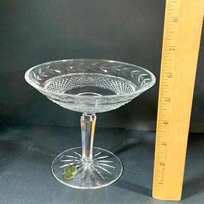 LOT:196: Waterford Crystal Bowl and Compote Candy Dish