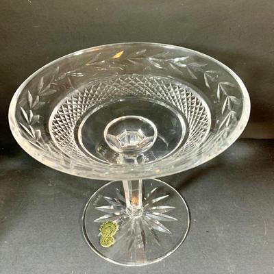 LOT:196: Waterford Crystal Bowl and Compote Candy Dish