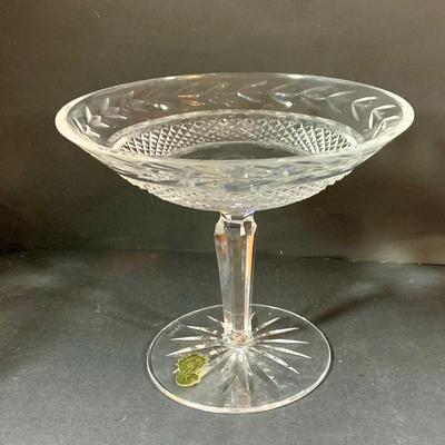 LOT:196: Waterford Crystal Bowl and Compote Candy Dish