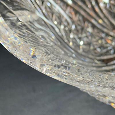 LOT:196: Waterford Crystal Bowl and Compote Candy Dish
