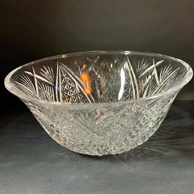 LOT:196: Waterford Crystal Bowl and Compote Candy Dish