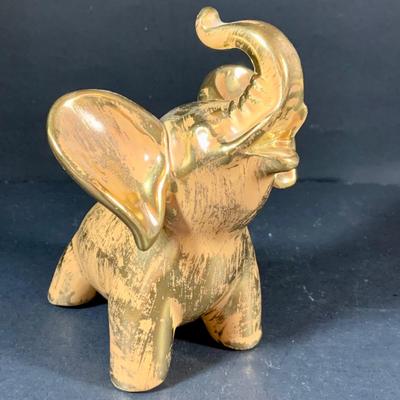 LOT:197: Stangl Humpty Dumpty Children's Plate, Stangle Gold-tone Elephant and Bud-vase, Silverplated Picture Frames and More