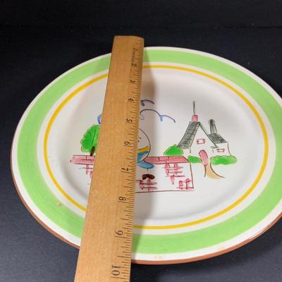 LOT:197: Stangl Humpty Dumpty Children's Plate, Stangle Gold-tone Elephant and Bud-vase, Silverplated Picture Frames and More