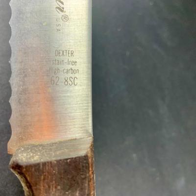 LOT:202: Assortment of Knives, Cleaver, and Carving Tools Featuring Connoisseur Slicer Knives, Remington Cleaver and More