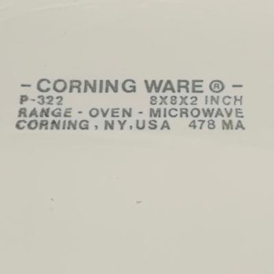 LOT:205: Corningware Blue Cornflower Baking Dishes and Coffee Pots