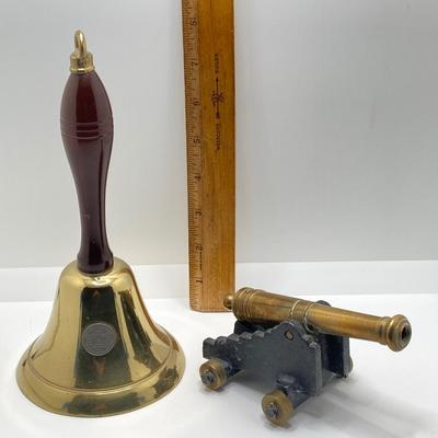 LOT 246: Liberty Bell Collection - Pair of Brass Bookends with Bicentennial Bells and More