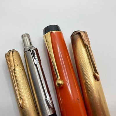 LOT 247: Large Collection of Vintage Writing Utensils - Cross, Parker, Rosa and More