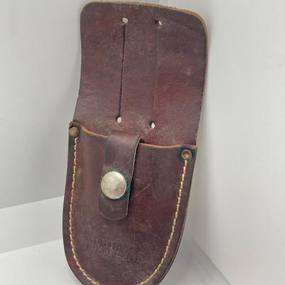 LOT 248: Large Collection of Leather Knife Sheaths - Sportmate, Kershaw and More