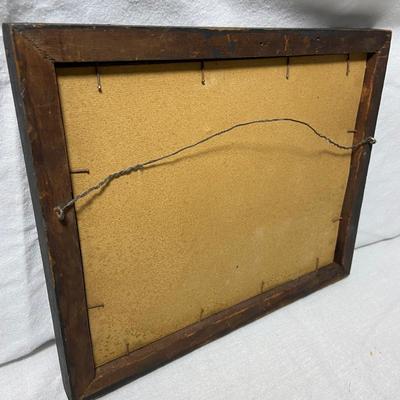 Framed Watercolor Landscape (1008-BM)