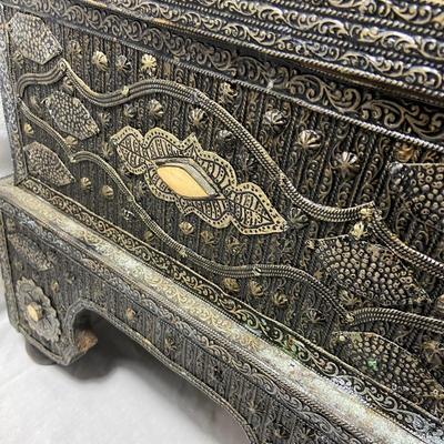 Pair of Turkish Storage Ottomans (1018FC-BM)