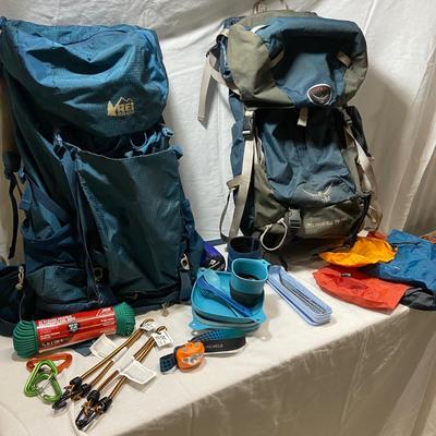 REI & Osprey Backpacks, Marmot Rain Jacket Plus More (1018FL-BM)