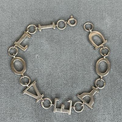 Sterling Silver Link Bracelet