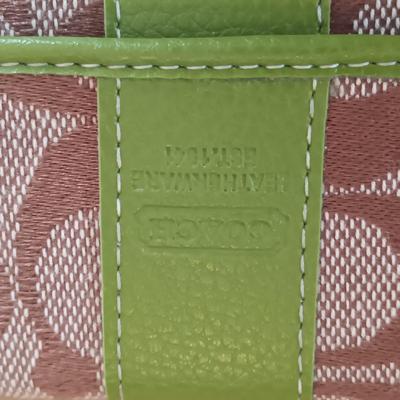 COACH WALLET AND ZIPPERED BAG ALSO A PAIR OF SUNGLASSES