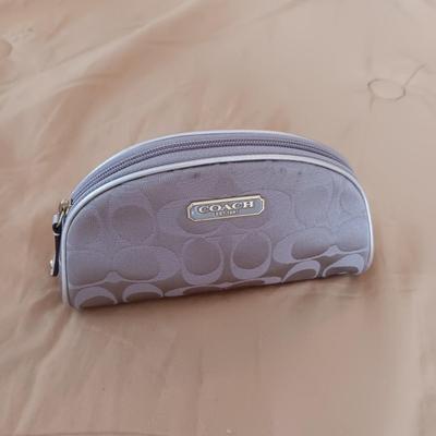 COACH WALLET AND ZIPPERED BAG ALSO A PAIR OF SUNGLASSES