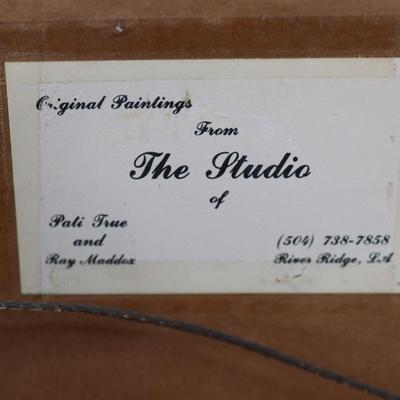 Original Framed Painting by R. Maddox