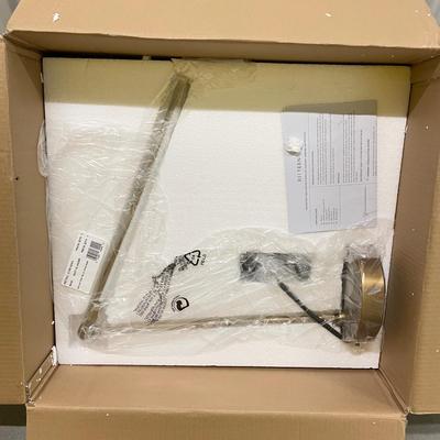 Declan Task Table Lamp w/ Wireless Charging NIB (1018BL-SS)