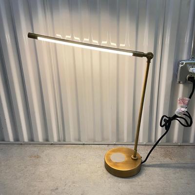 Declan Task Table Lamp w/ Wireless Charging NIB (1018BL-SS)