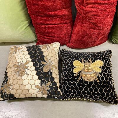 Bold and Beautiful Accent Pillows w/Mackenzie Childs (1018BR-SS)