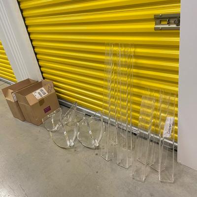 14 Acrylic Shelves (1018B-SS)