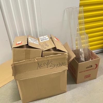 14 Acrylic Shelves (1018B-SS)