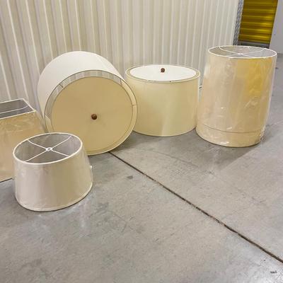 Large Array of Lampshades & Harps incl Never-Used (1018CL-SS)