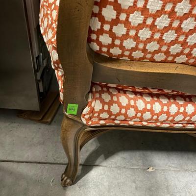 Two French Fauteuils Style Armchairs (1020B-SS)