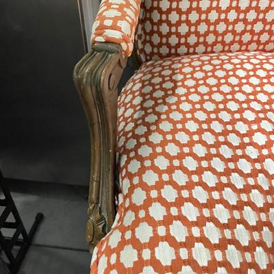 Two French Fauteuils Style Armchairs (1020B-SS)