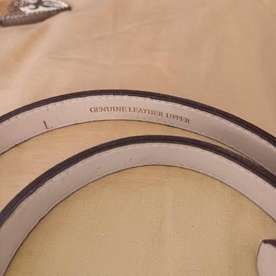 3 COWHIDE LEATHER BELTS SIZES 32 - 36