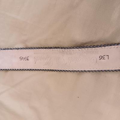 3 COWHIDE LEATHER BELTS SIZES 32 - 36