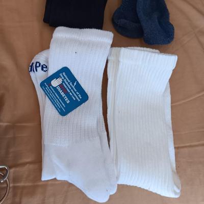 MEN'S UNDERWEAR (38), BALL CAPS, SOCKS AND SHOULDER PACK