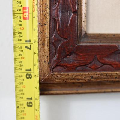 Original Framed Canvas Floral Painting