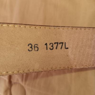 TONY LAMA LEATHER BELT (36), LEATHER WALLET, 2 WATCHES AND MORE