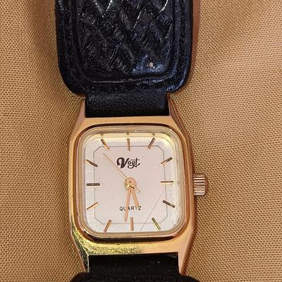 TONY LAMA LEATHER BELT (36), LEATHER WALLET, 2 WATCHES AND MORE