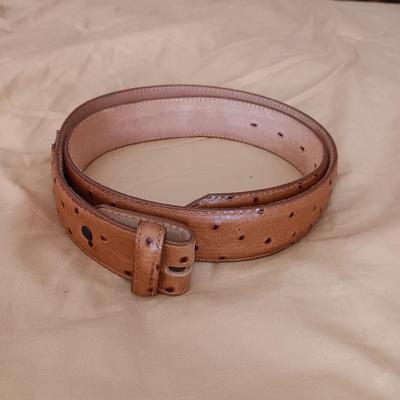 TONY LAMA LEATHER BELT (36), LEATHER WALLET, 2 WATCHES AND MORE